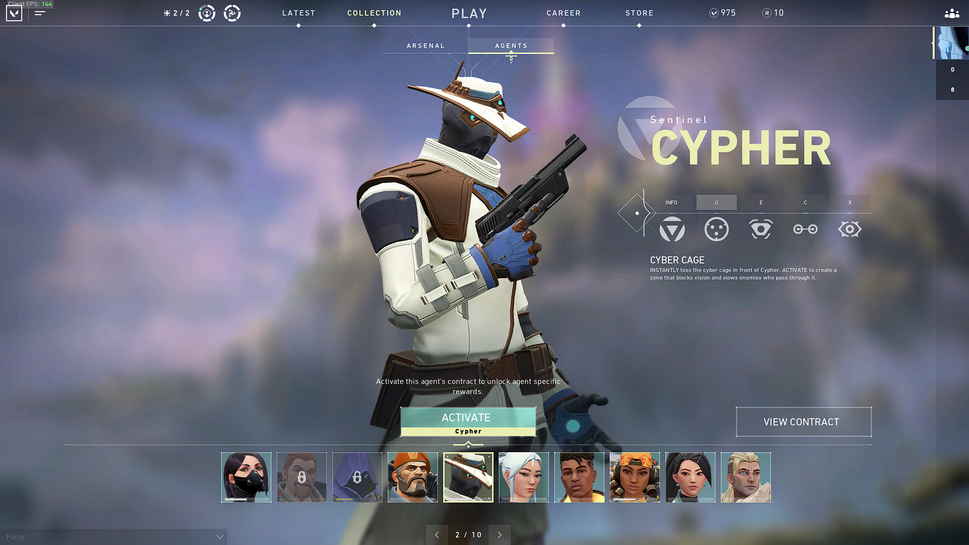 Cypher chính thức bị vô hiệu hóa trong Valorant-gamealde