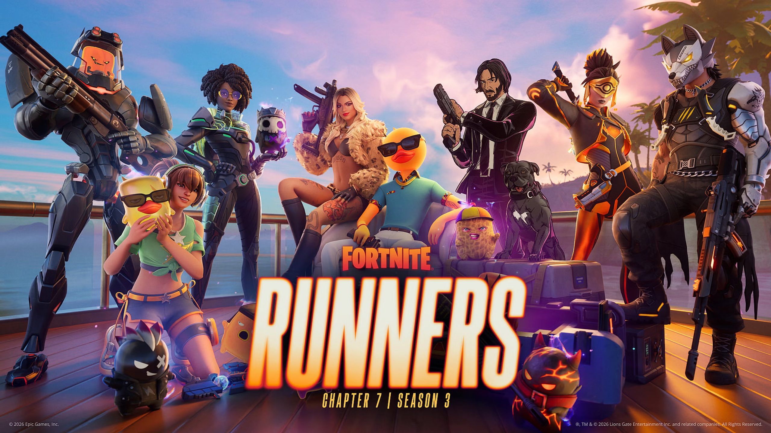 Fortnite Chapter 7 Season 3 công bố gameplay trước thềm ra mắt-gamelade