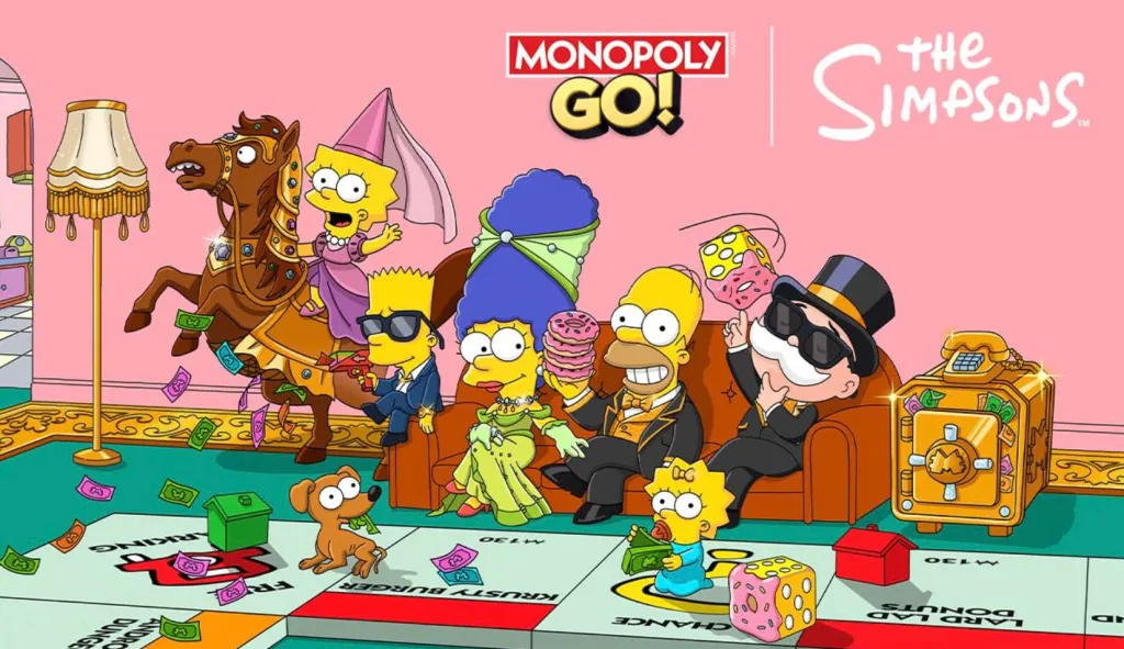 The Simpsons chính thức cập bến Monopoly GO!-gamelade