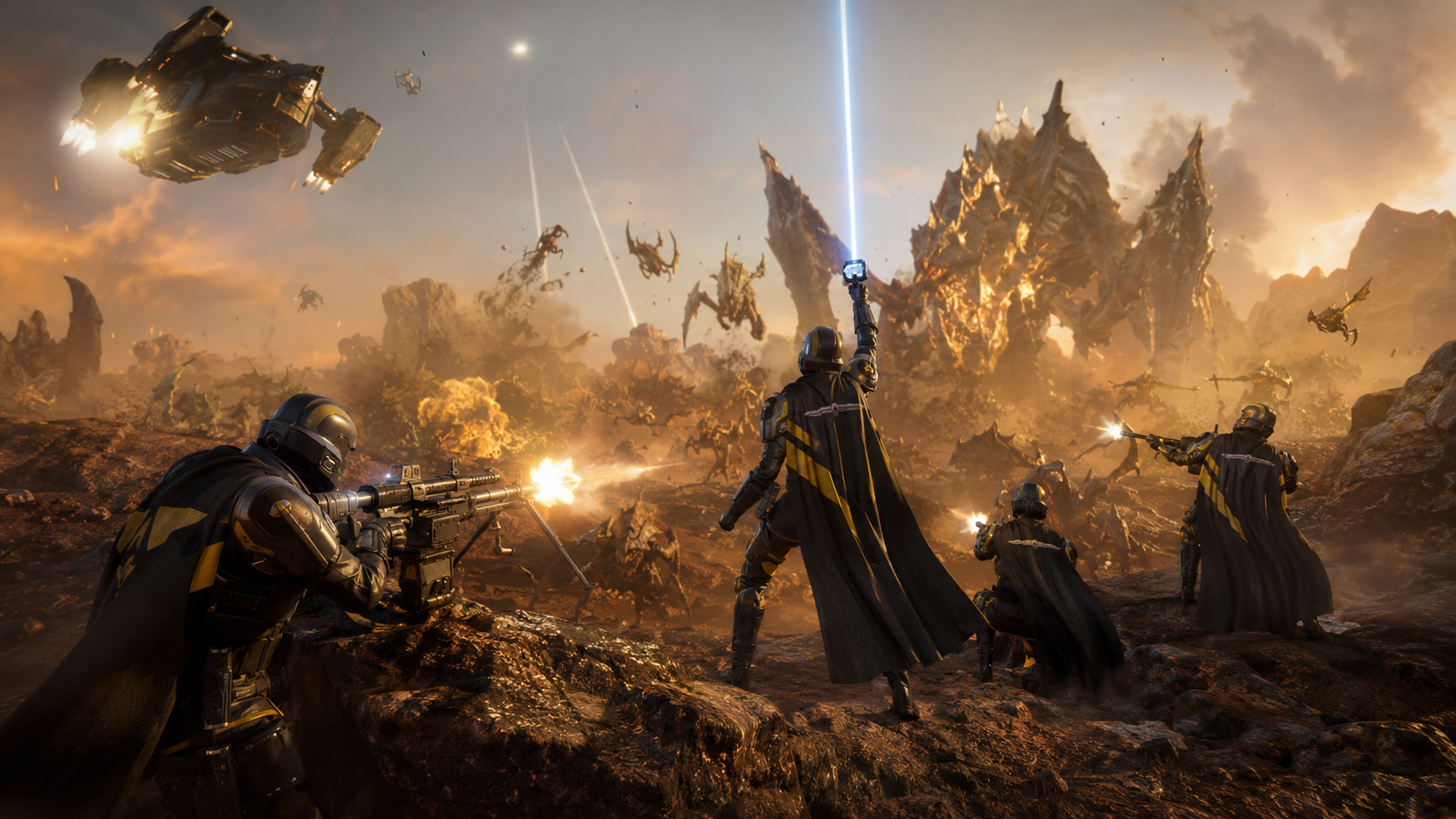 Nhà phát triển Arrowhead tặng miễn phí M-103 trong game Helldivers 2 - Gamelade