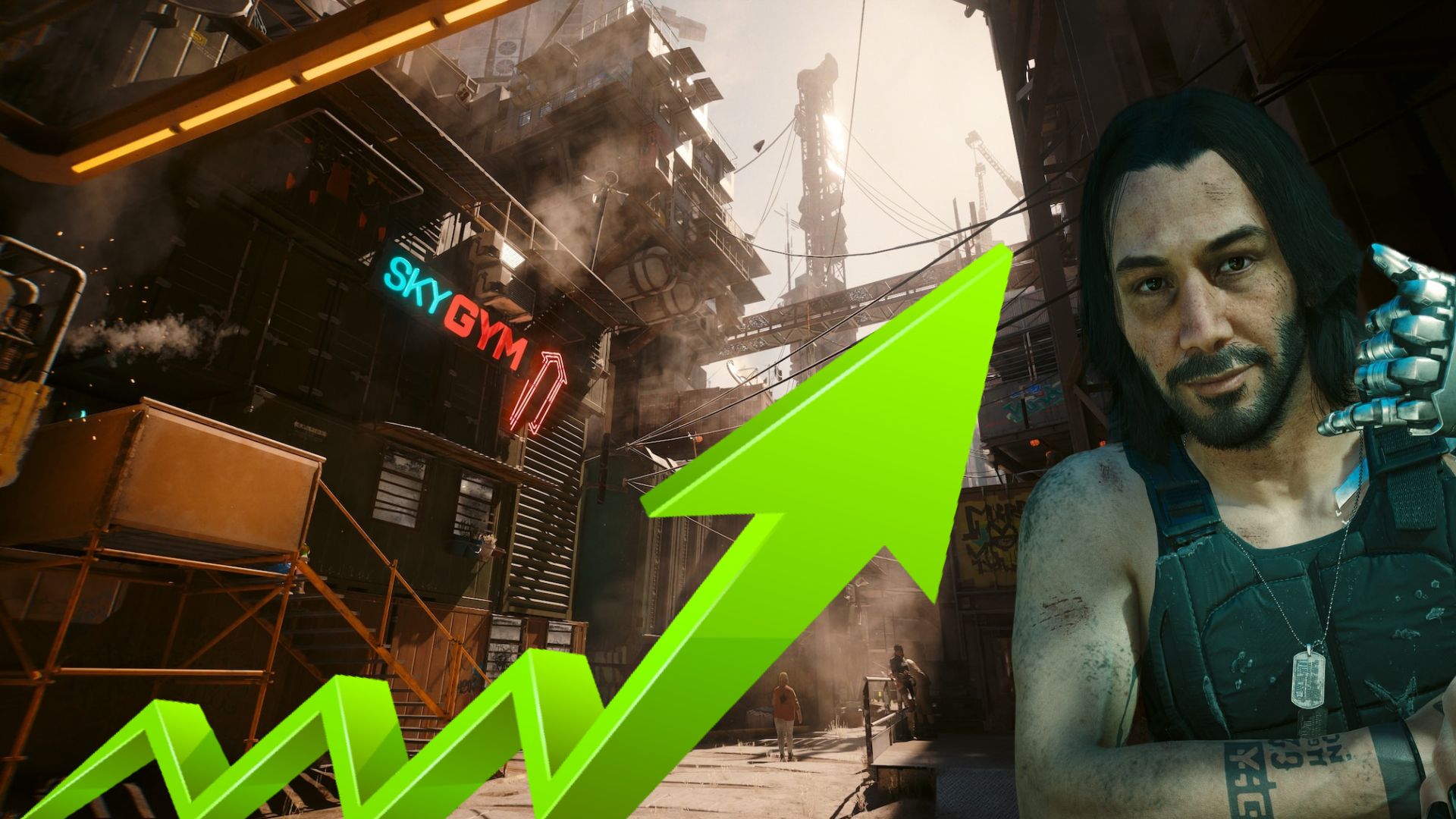 Lượng người chơi Cyberpunk 2077 hồi sinh mạnh mẽ trên steam-gamealde
