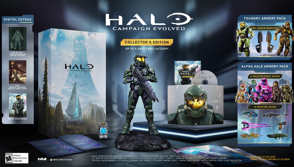 Nhà phát triển Halo Campaign Evolved xác nhận phiên bản vật lý sẽ bao gồm đĩa game -gamelade