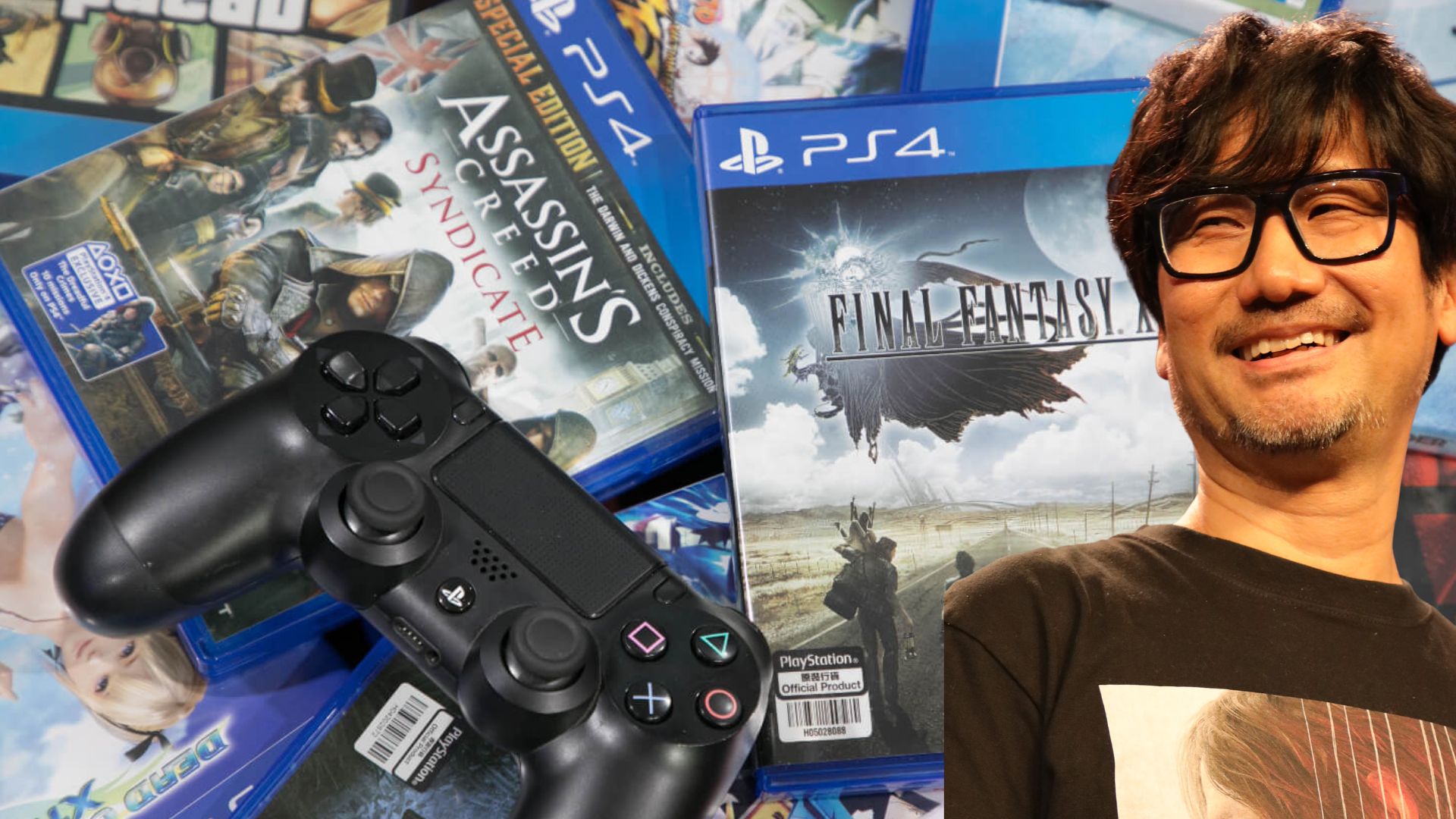 Hideo Kojima đang điên cuồng mua đĩa game Blu-ray-gamelade