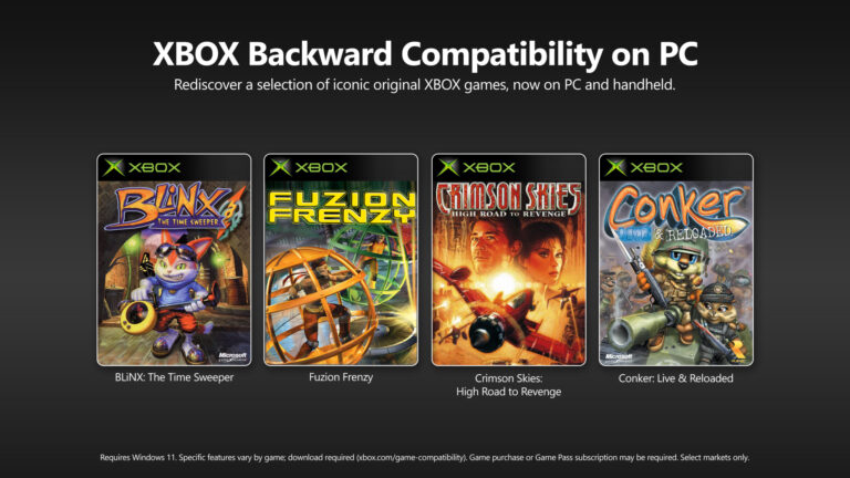 Xbox lần đầu tiên mang tính năng tương thích ngược lên hệ máy PC-gamelade