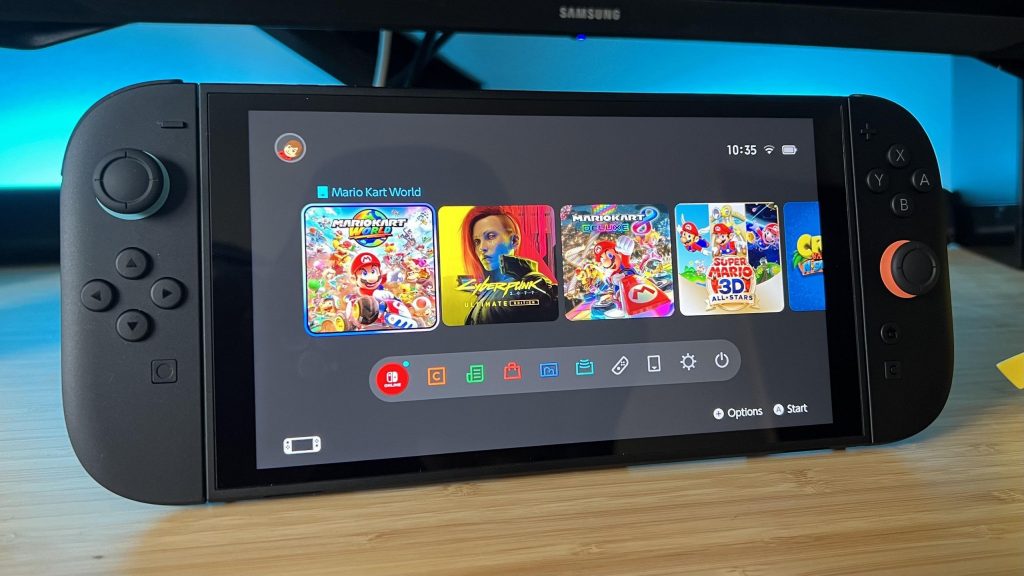 Rò rỉ phiên bản màn hình mới của Nintendo Switch 2-gamelade
