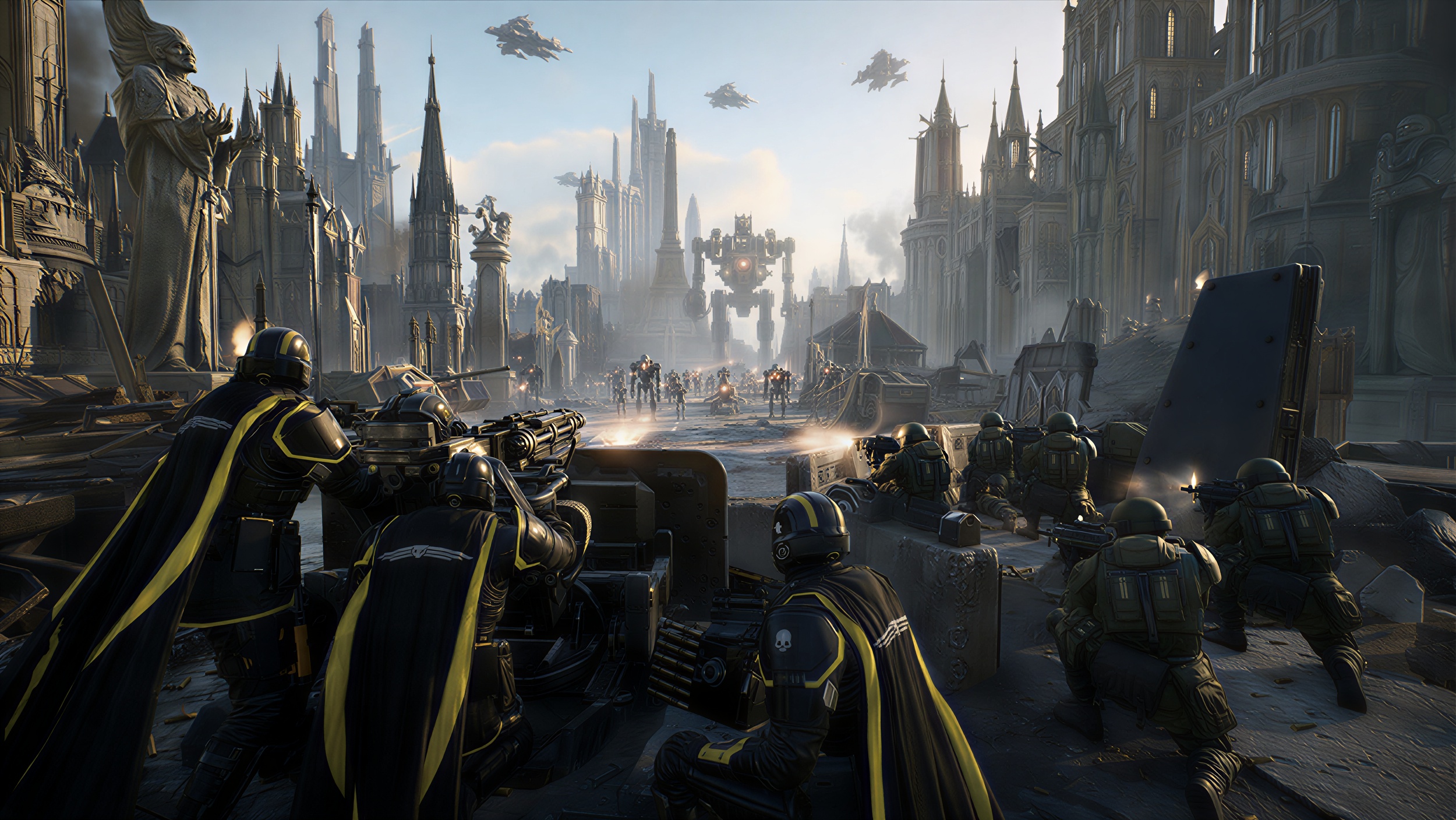 Bản cập nhật Helldivers 2 kết hợp cùng Warhammer 40k ấn định ngày phát hành - Gamelade