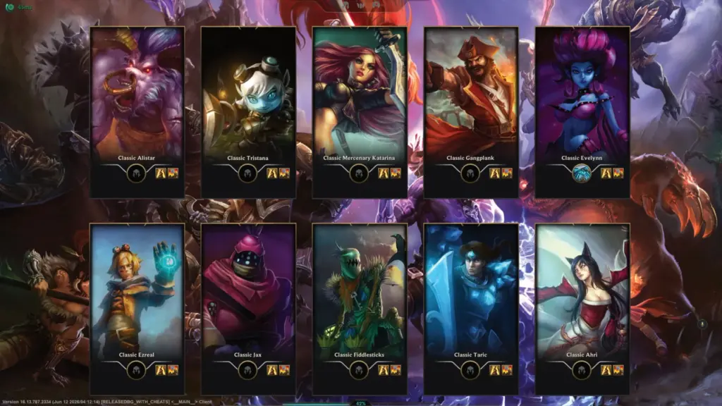 Riot Games sẽ mở khóa toàn bộ trang phục cổ điển trong LMHT-gamelade