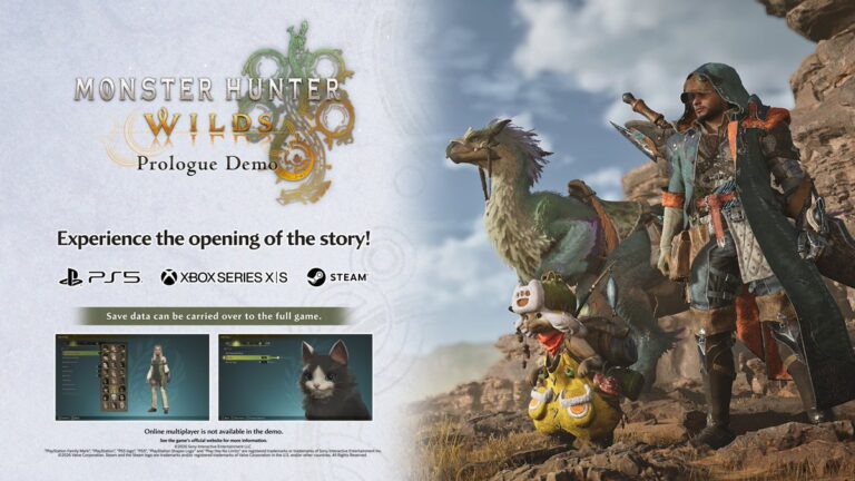 Capcom phát hành bản chơi thử Prologue Demo cho Monster Hunter Wilds-gamelade