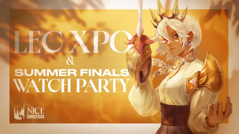 Sự kiện LEC XPO chính thức trở lại-gamelade
