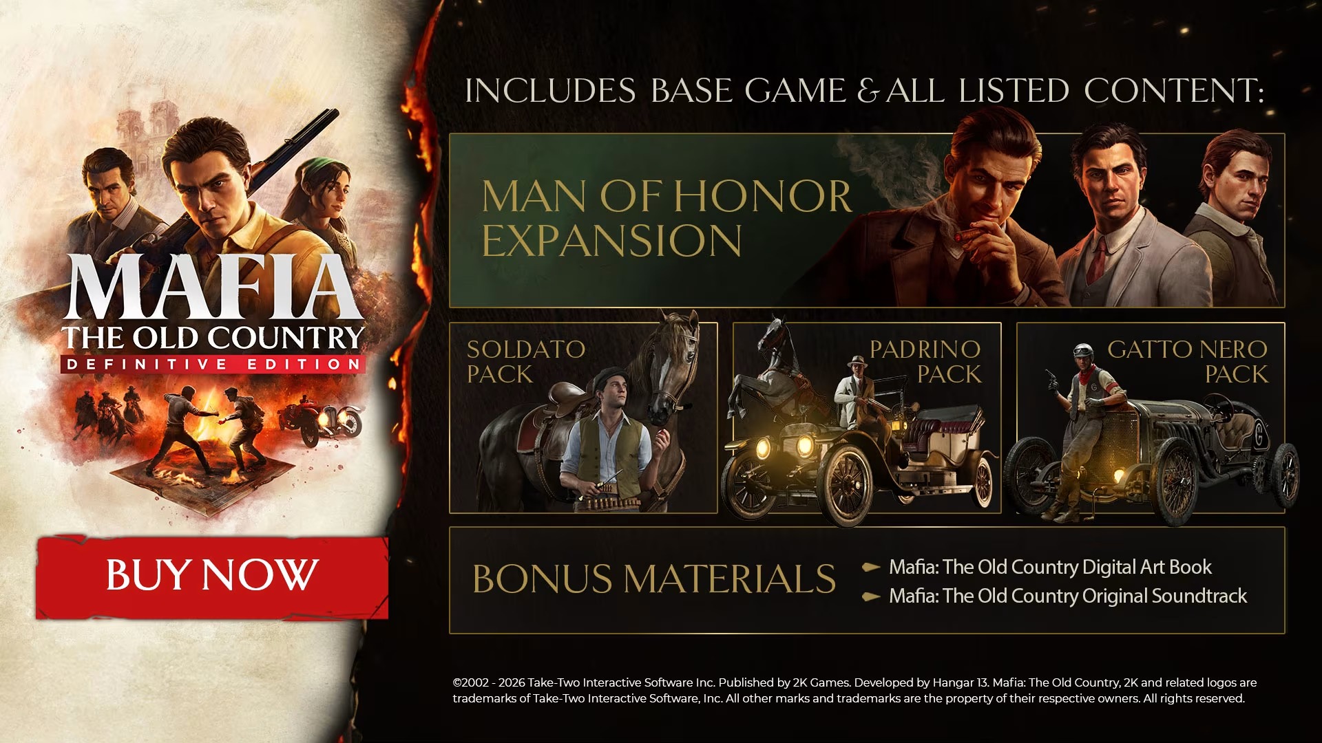 2K chính thức công bố bộ sưu tập Mafia: The Omertà Collection-gamelade