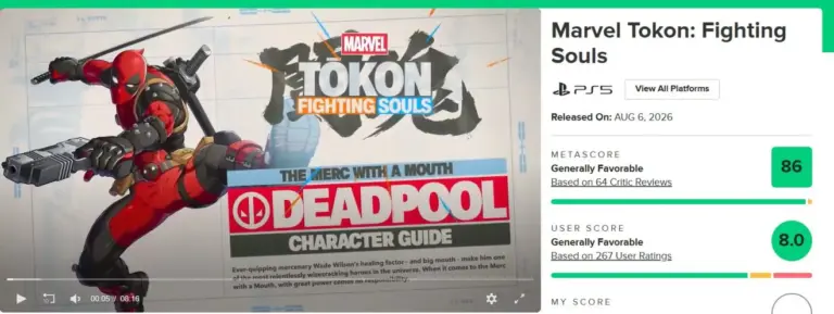 Marvel Tokon: Fighting Souls lội ngược dòng ngoạn mục nhờ điểm số đánh giá cao ngất ngưởng-agamealde