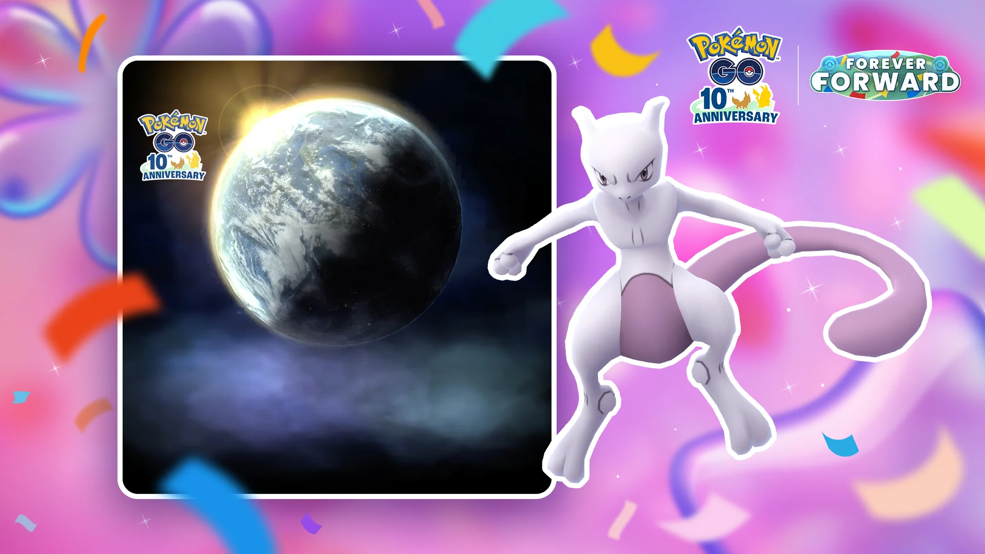 Pokémon Go tặng miễn phí Mewtwo nhân dịp kỷ niệm 10 năm phát hành-gamelade
