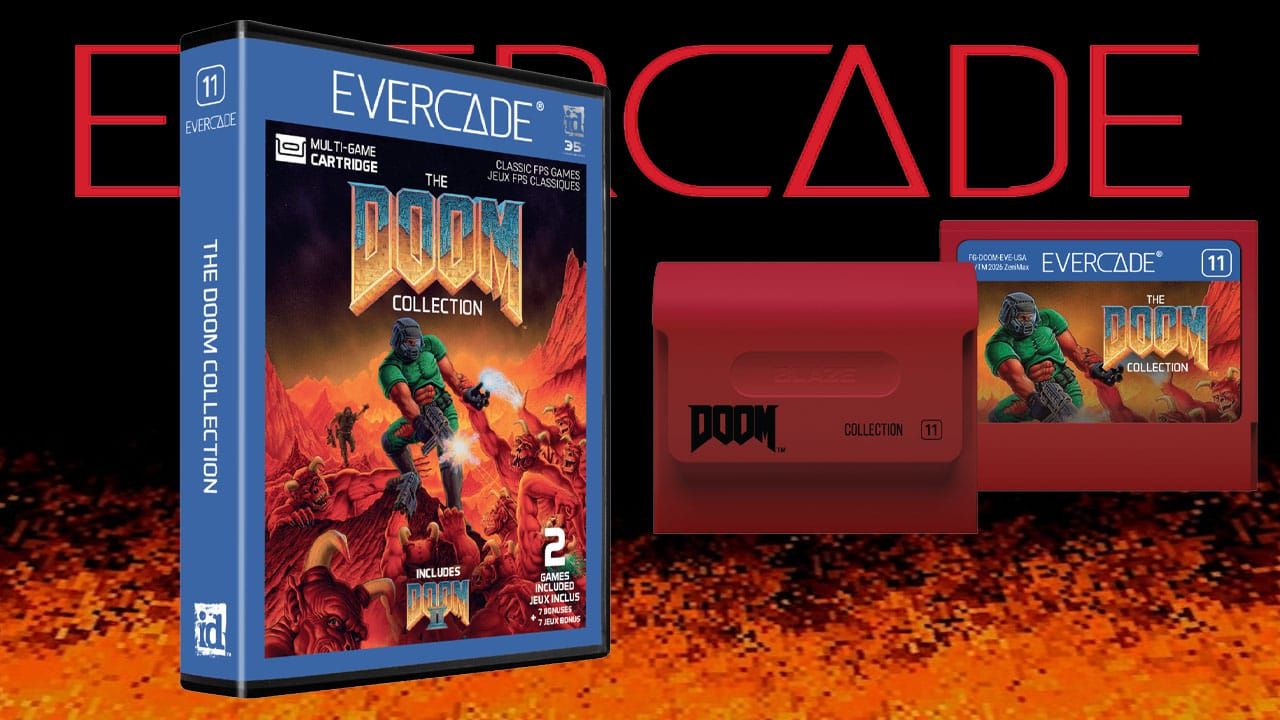 Evercade công bố bộ sưu tập DOOM Collection cùng hệ máy phiên bản giới hạn-gamelade