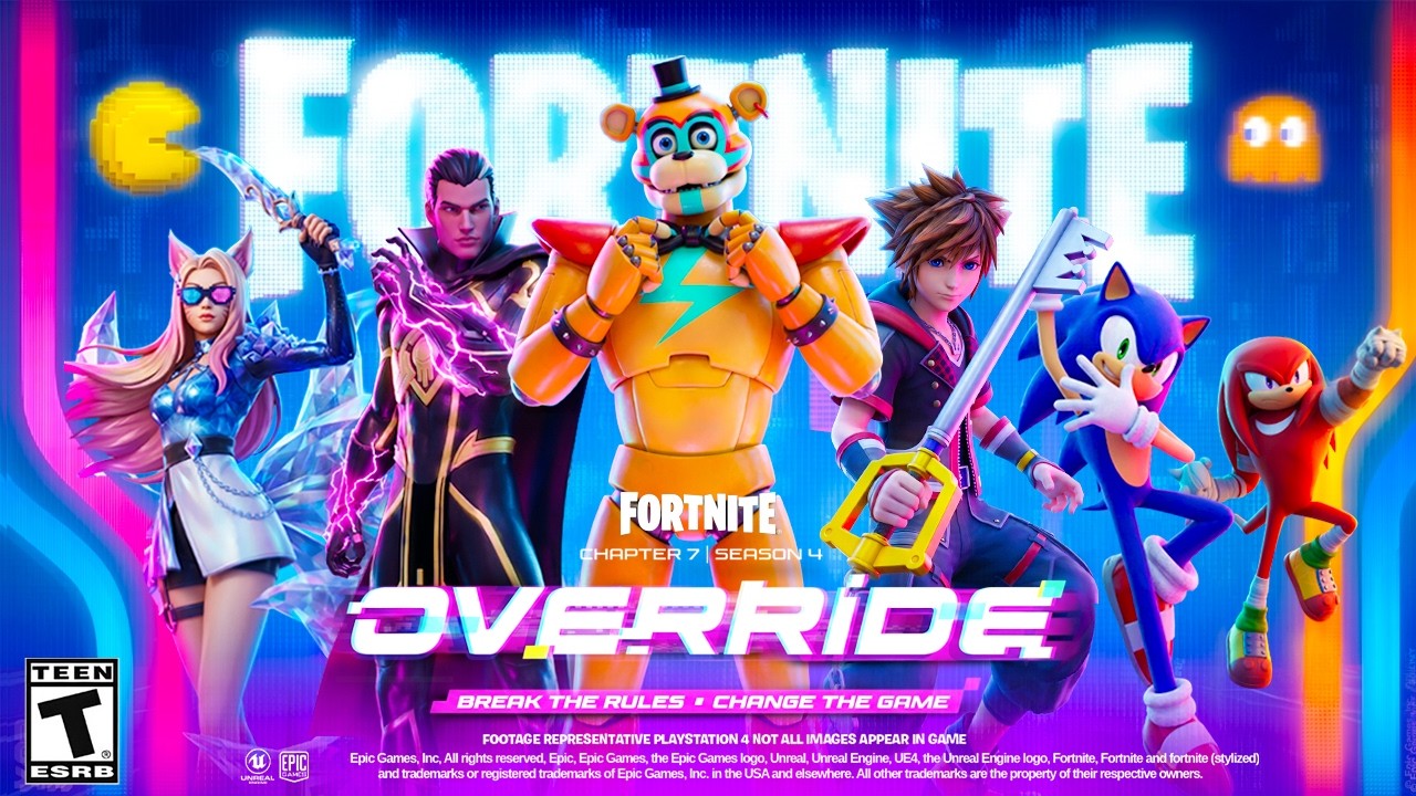 Fortnite Chapter 7 Season 4: Override chính thức được công bố-gamelade