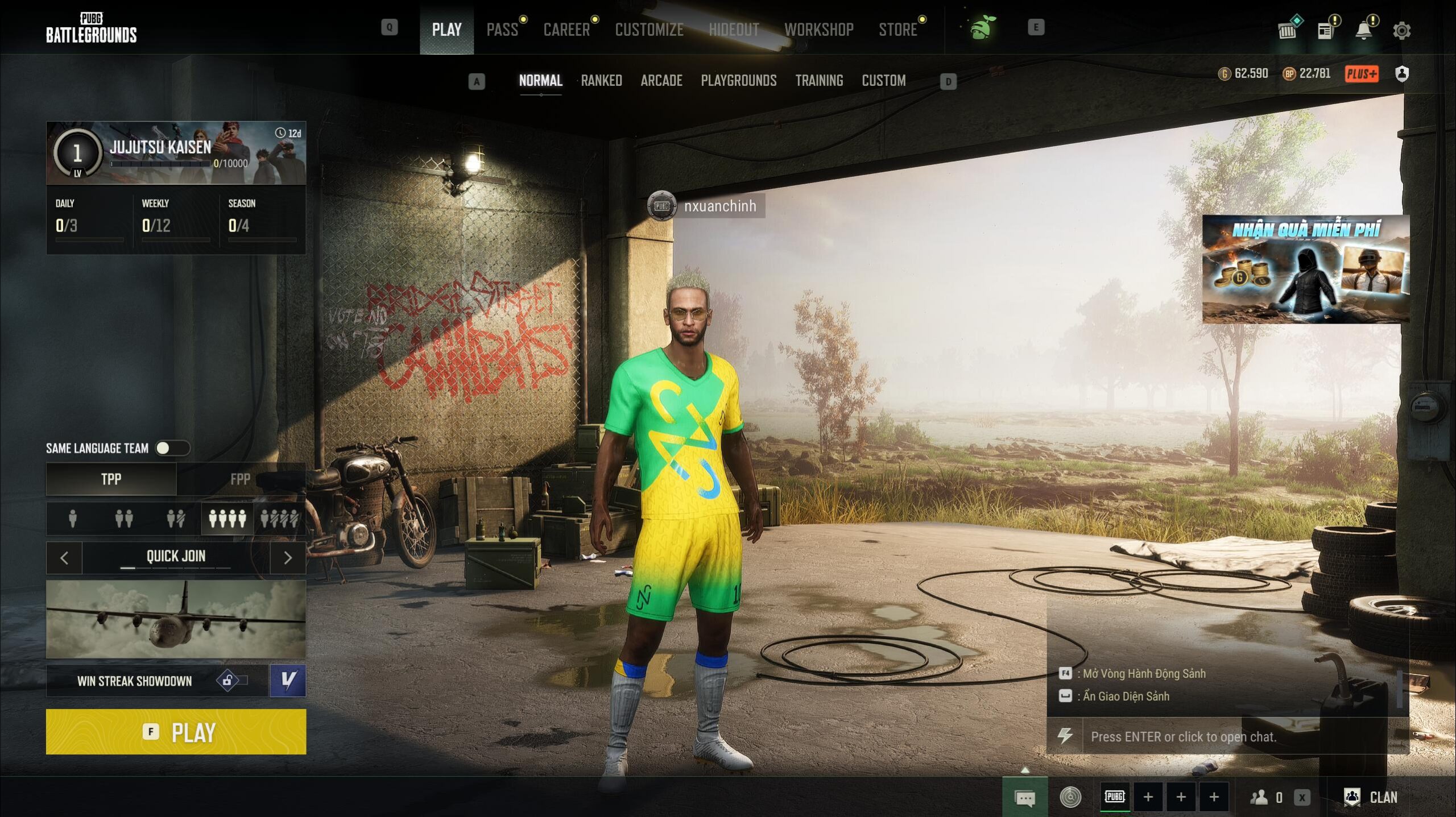 PUBG âm thầm đưa tiếng Việt trở lại trong game-gamealde