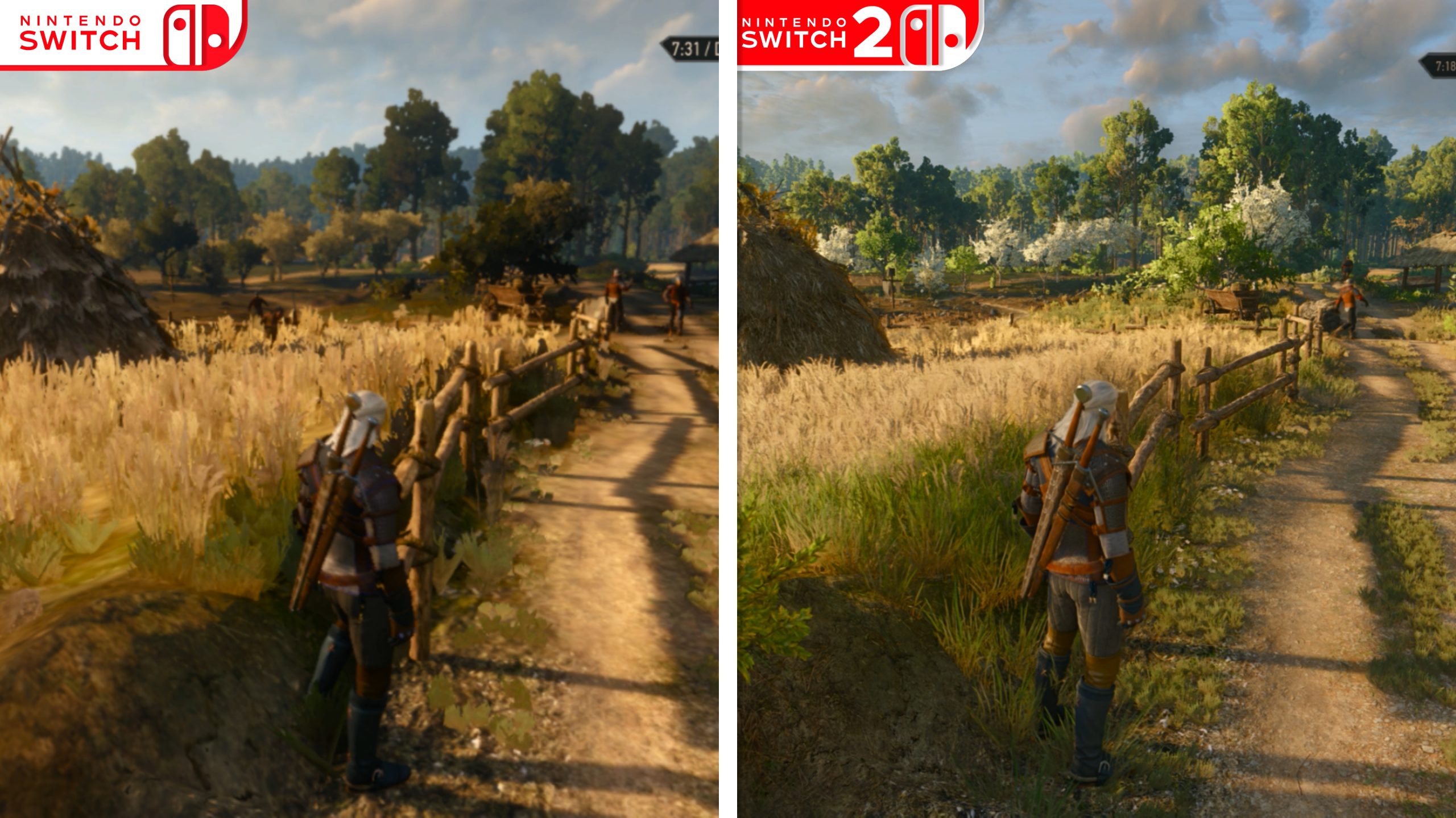 The Witcher 3 lột xác ngoạn mục trên hệ máy Nintendo Switch 2-gamealde