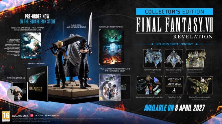 Final Fantasy 7 Revelation sẽ có dung lượng lên đến 200 GB-gamelade