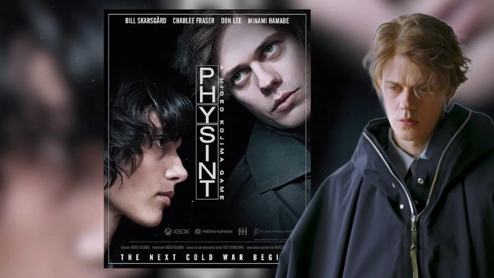 Bill Skarsgård đóng vai chính trong dự án gam PHYSINT của Hideo Kojima-gamelade