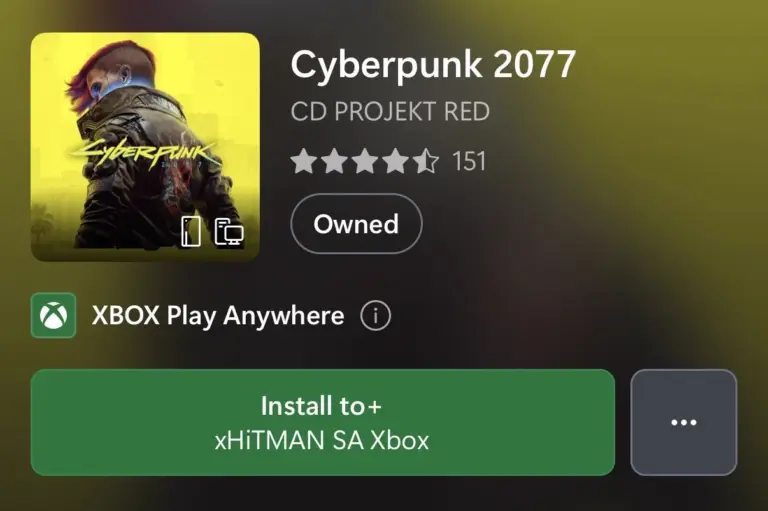 Cyberpunk 2077 chính thức hỗ trợ tính năng Xbox Play Anywhere - Gamelade