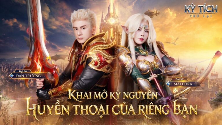 Kỳ Tích Trở Lại chính thức ra mắt hôm nay Đánh thức đam mê MMORPG, nhận ngay 10 tỷ kim cương - Gamelade