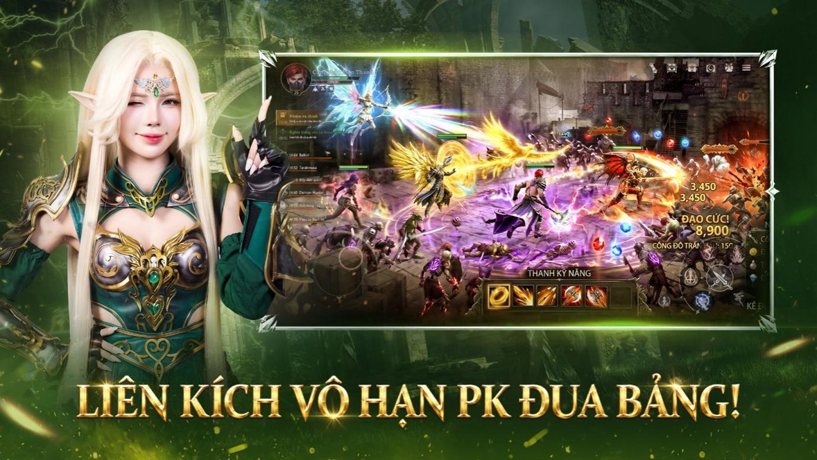 Kỳ Tích Trở Lại chính thức ra mắt hôm nay Đánh thức đam mê MMORPG, nhận ngay 10 tỷ kim cương - Gamelade