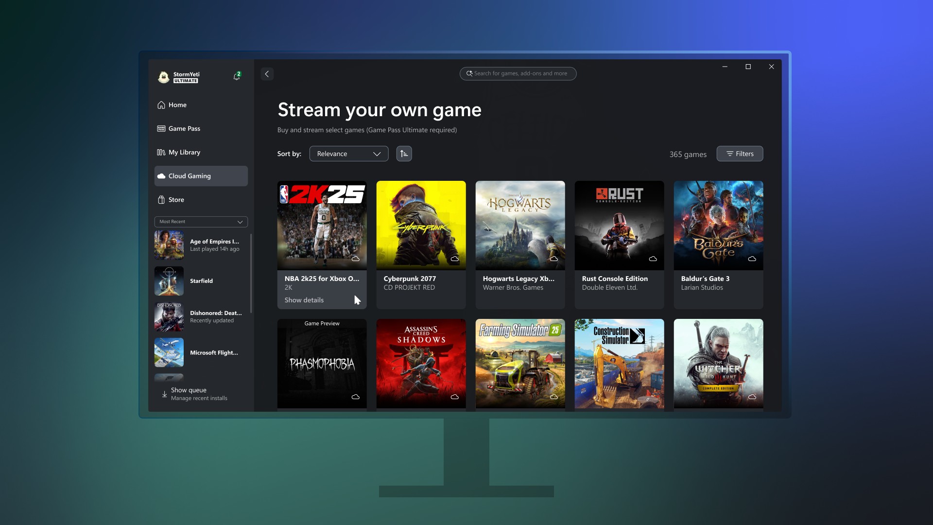 Xbox đại tu ứng dụng trên PC-gamelade