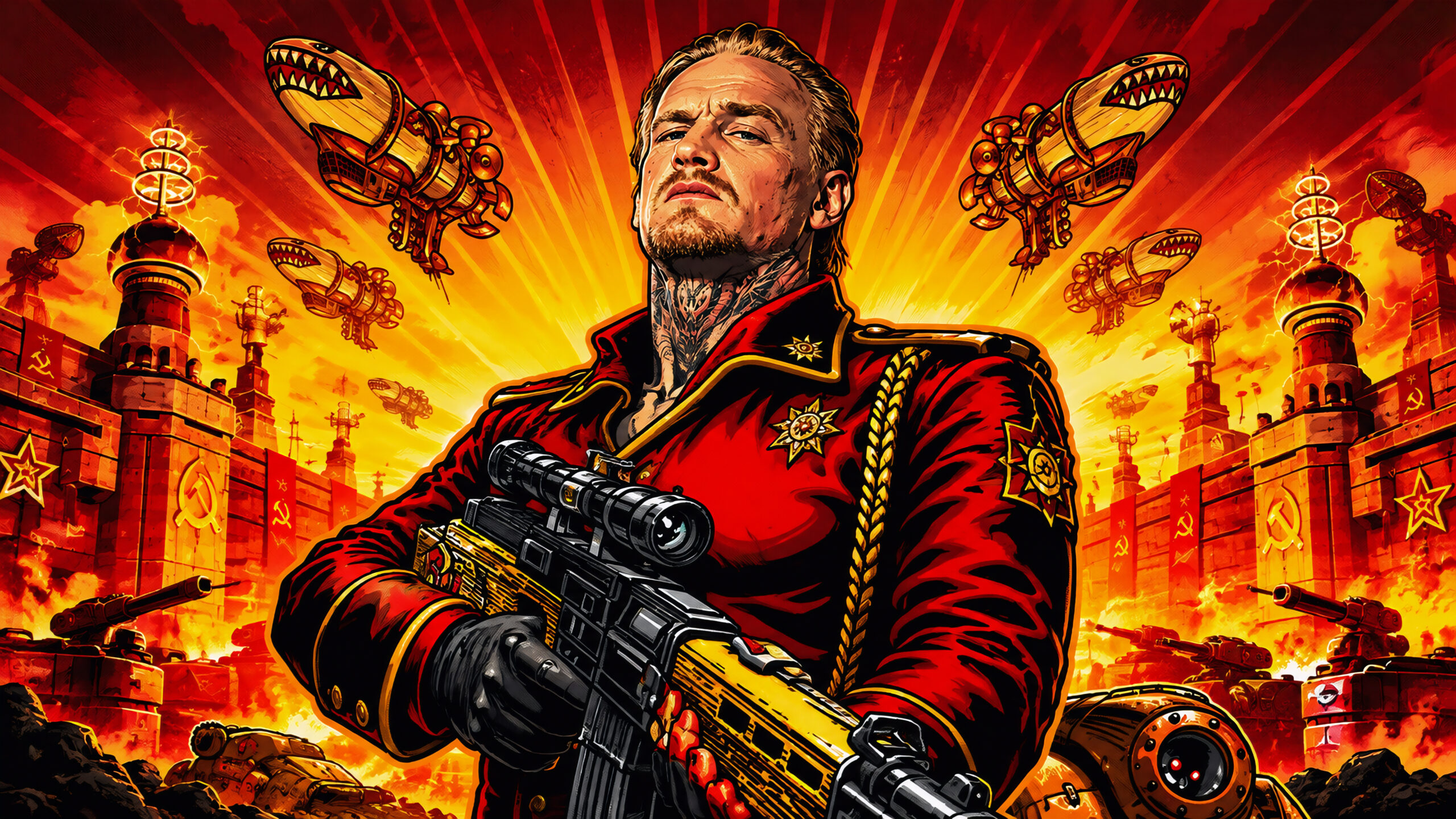 Ilja Dragunov gia nhập AEW với nhạc nền chủ đạo của Red Alert 3 - Gamelade