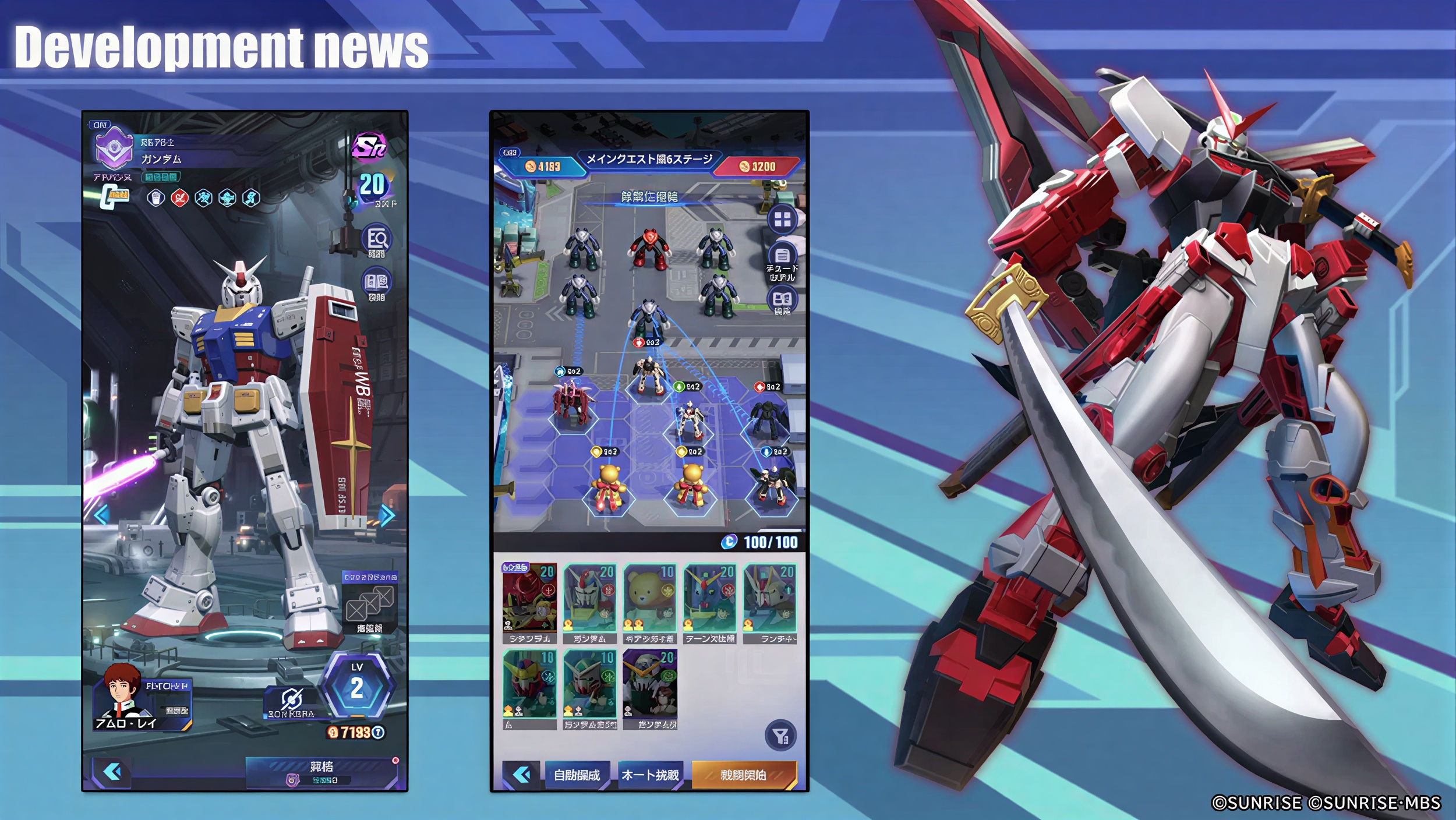 Bandai Namco công bố dự án Gundam Blitz Order trên nền tảng di động - Gamelade
