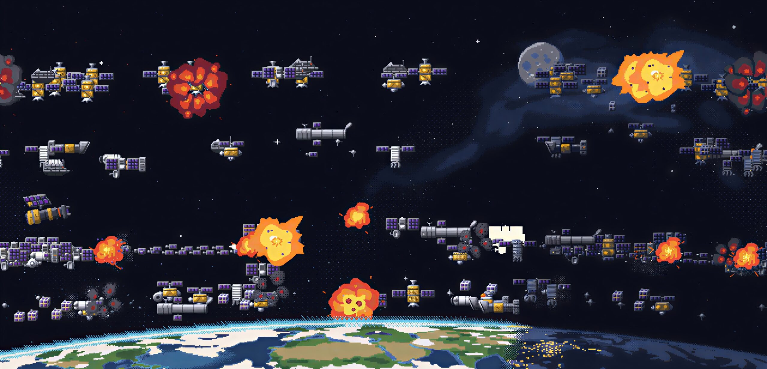 Tựa game độc lập KESSLER Orbital Incremental ấn định ngày ra mắt trên Steam - Gamelade
