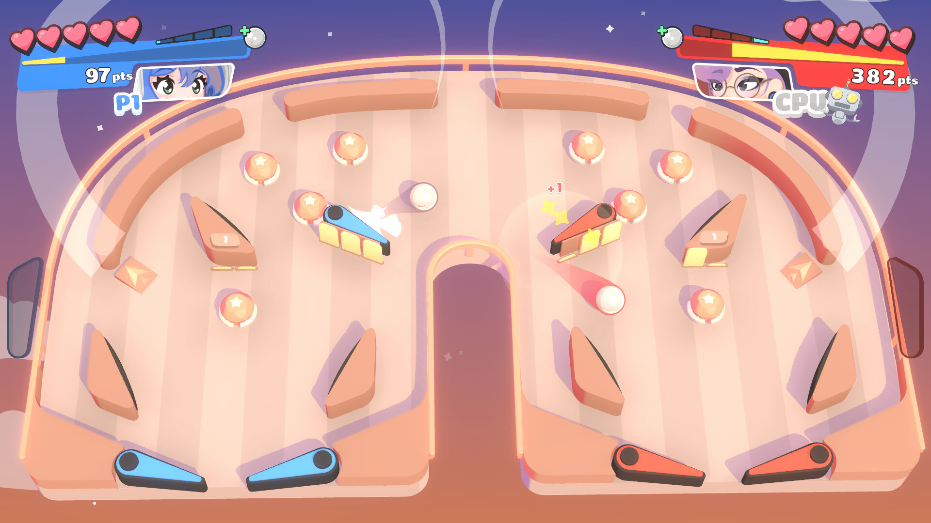 Ý tưởng pinball đối kháng đầy đột phá từ Bumper Bout - Gamelade
